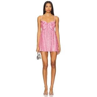 Mumu Your BEST BOW Show 连衣裙y2k辣妹风REVOLVE小众新款