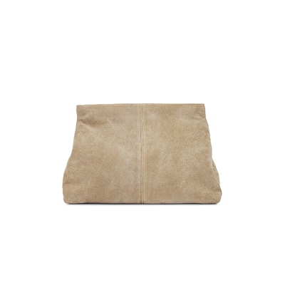 [春季新品]Flattered CLAY复古风米色麂皮质感手提包REVOLVE