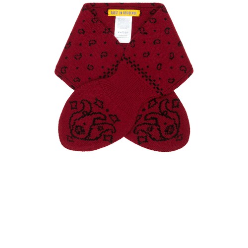 Guest In Residence BANDANA 围巾  红色 秋冬新品REVOLVE