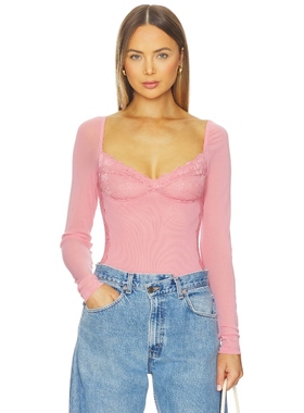 [冬季内搭]Free People SUDDENLY FINE 紧身服 淡紫色REVOLVE