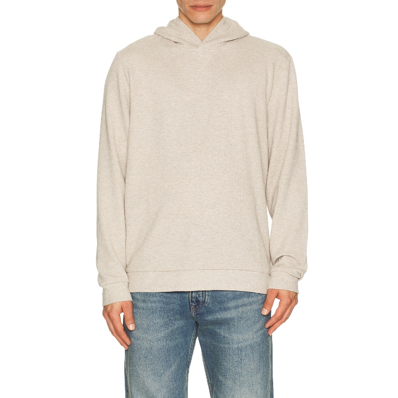 Marine Layer WAFFLE 连帽衫 奶油色REVOLVE小众新款