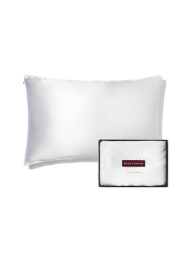 SILKE London Queen Pure Silk Pillowcase 白色REVOLVE小众新款
