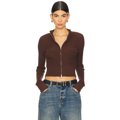 Lovers and Friends ROXANA 毛衣 棕色REVOLVE小众新款冬季保暖