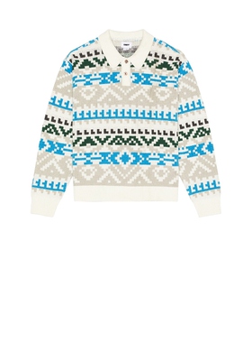 [春季新品]Obey GEO北欧风提花针织毛衣REVOLVE冬季保暖