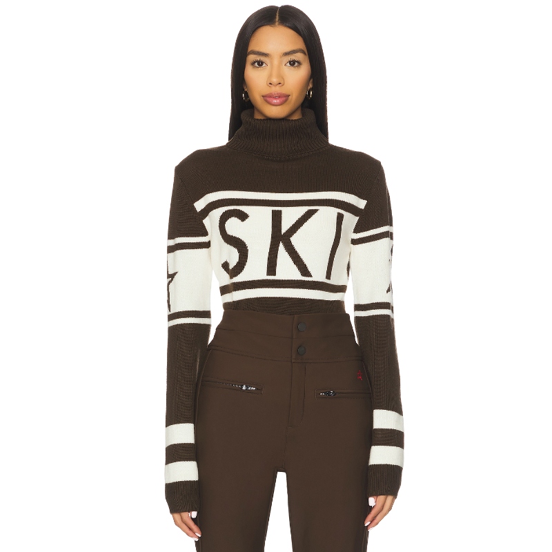 Perfect Moment SCHILD 毛衣 巧克力色REVOLVE小众新款