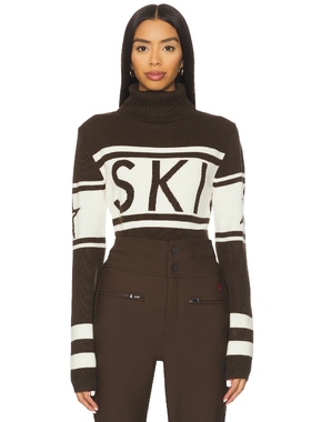 Perfect Moment SCHILD 高领毛衣 巧克力色内搭上衣REVOLVE新款