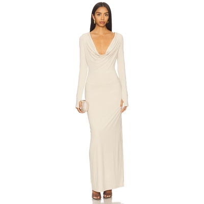 Nakedvice THE HAZEL 裙子 中性色调REVOLVE小众新款