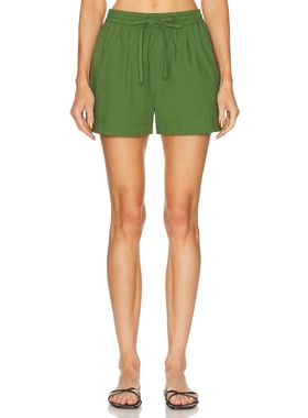 Matteau 短裤 绿色 美式休闲风REVOLVE小众新款