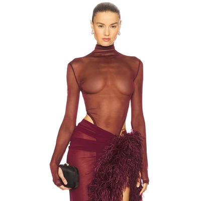 [冬季内搭]Bronx and Banco 网布长袖紧身衣裤辣妹风REVOLVE