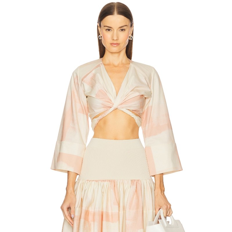 Alexis ANSALM 上装 粉色 y2k辣妹风REVOLVE小众新款