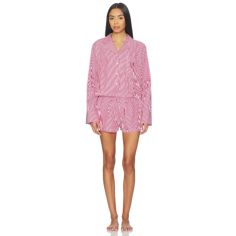 Polo Ralph Lauren Intimates拉夫劳伦睡衣套装条纹家居服REVOLVE