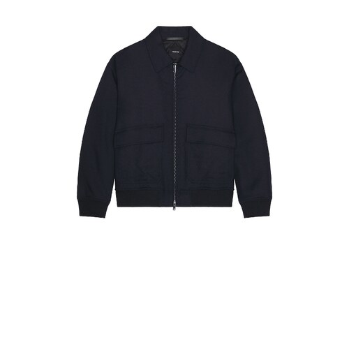 Theory MODERN AVIATOR 夹克 藏青色REVOLVE小众新款