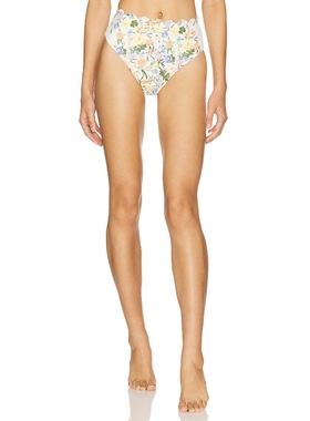 BEACH RIOT NESSA 比基尼泳裤 白色REVOLVE小众新款