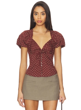 [海外直邮]Free People SUMMER 印花女衬衫  基础易搭内搭REVOLVE