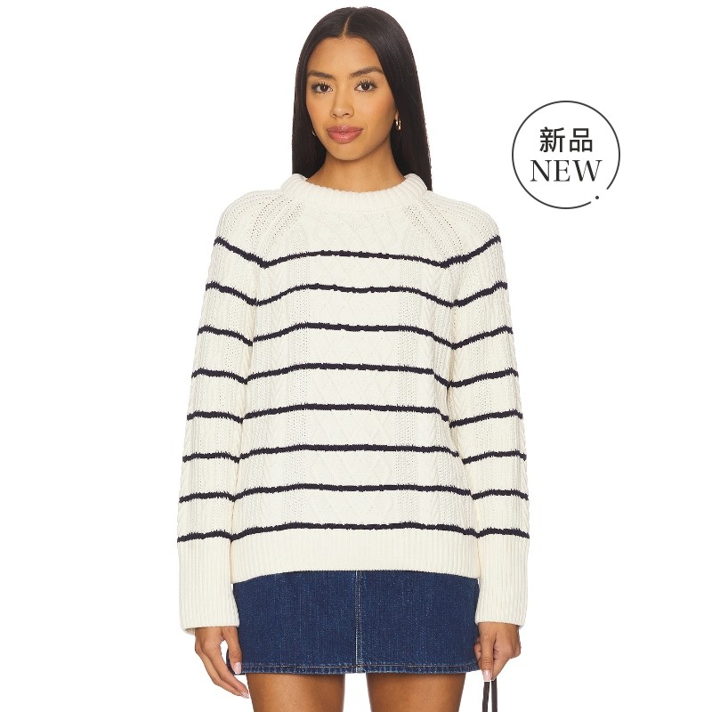 [秋冬新品]La Ligne 运动衫 碎花 运动复古风REVOLVE小众
