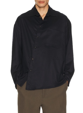 JACQUEMUS CUADRO 衬衫 藏青色REVOLVE小众新款