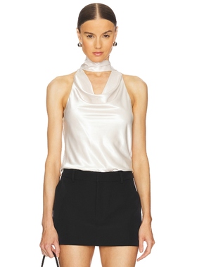 L'Academie LAETITIA 上装 象牙白 y2k辣妹风REVOLVE小众新