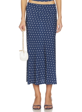 Bella Venice JESSIE SLIP 半身裙 revolve小众新款 藏青色