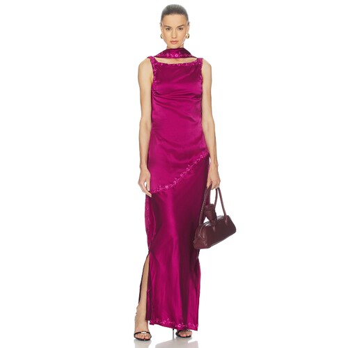 Yellow The Label NINA SILK 裙子 26春夏新品 revolve小众新款