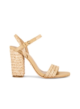 RAYE ALESSIA 凉鞋 棕黄色 女款REVOLVE小众新款