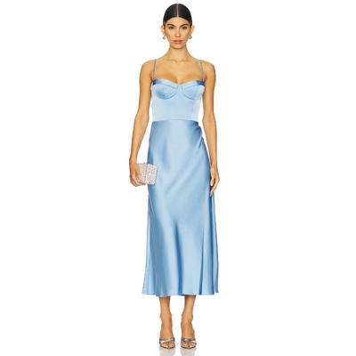 Katie May FLORA 裙子 Baby BlueREVOLVE小众新款