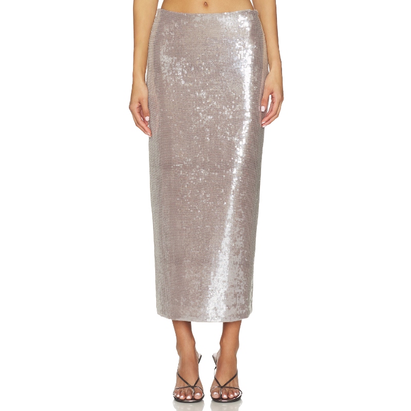 Elodie the Label Belinda Sequin Skirt 薰衣草REVOLVE小众新款
