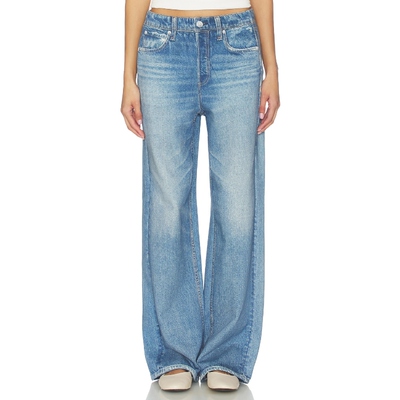 Rag & Bone MIRAMAR 阔腿 蓝色 美式复古风REVOLVE小众新款