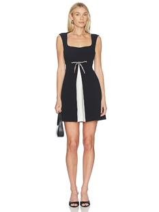 Cinq a Sept JO 裙子 revolve小众新款 黑色