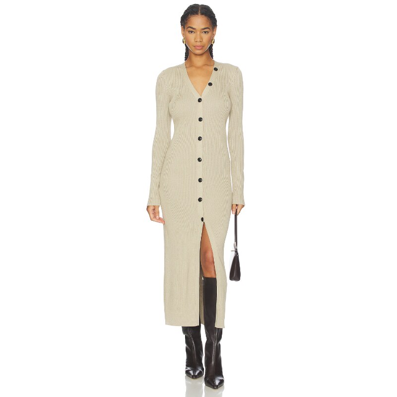 4th & Reckless VALENTINA 开衫 米色REVOLVE小众新款