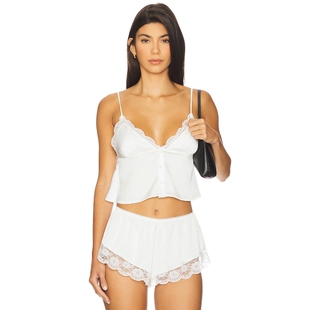 KAT THE LABEL 内衣 新品 贴身背心 白色辣妹风REVOLVE 春季