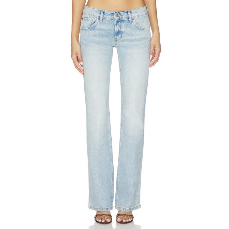 EB Denim Maria Mid Rise Bootcut Jeans revolve小众新款