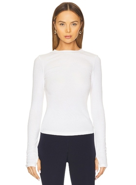 [冬季新品]Splits59 LOUISE 长袖上装 白色REVOLVE小众