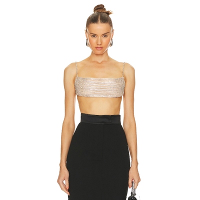 SAU LEE ZAFINA 链式上装revolve时尚小众新款