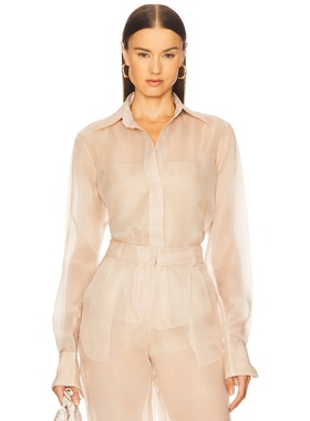 Mariandree Gaitan ATHENEA 上装 裸色REVOLVE小众新款