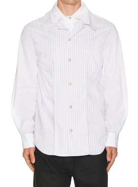 Andersson Bell LAYERED 衬衫 休闲时尚潮流REVOLVE  白色