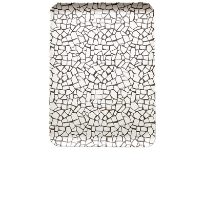 Xenia Taler Crackle Brown Large Trayrevolve时尚小众新款