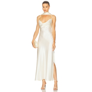 礼服裙REVOLVE小众新款 NICHOLAS 象牙白 裙子 GENEVA