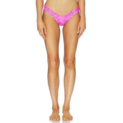 Kulani Kinis LETTUCE EDGE THONG BIKINI 荷叶边revolve小众新款