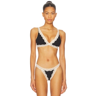 People 深V文胸 Free DARLING 黑色REVOLVE小众 海外直邮