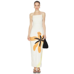 Cruz KIM 裙子 Cala 象牙白REVOLVE小众新款