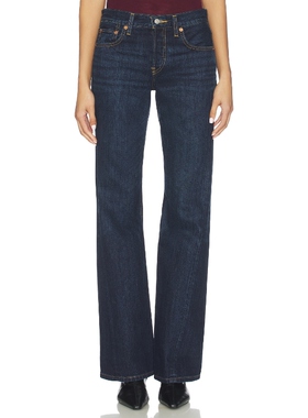 RE/DONE TWISTED 靴裤 蓝色REVOLVE小众新款