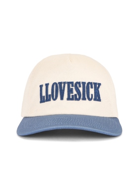 LLOVESICK STITCHED 鸭舌帽 白色REVOLVE小众新款