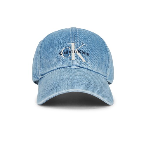 Calvin Klein 凯文克莱 MONOLOGO 鸭舌帽 蓝色REVOLVE小众新款