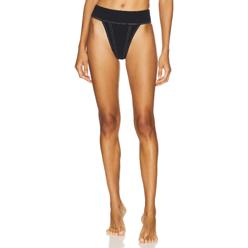 【海外直邮】Free People DYLAN 高腰内裤 黑色REVOLVE小众新款