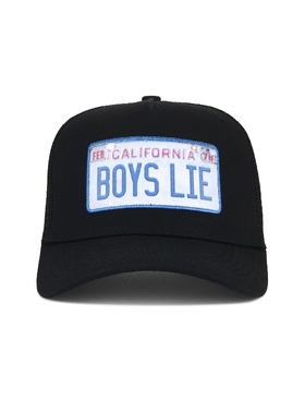 [冬季新品]Boys Lie DRIVER'S 卡车司机帽 黑色REVOLVE小众