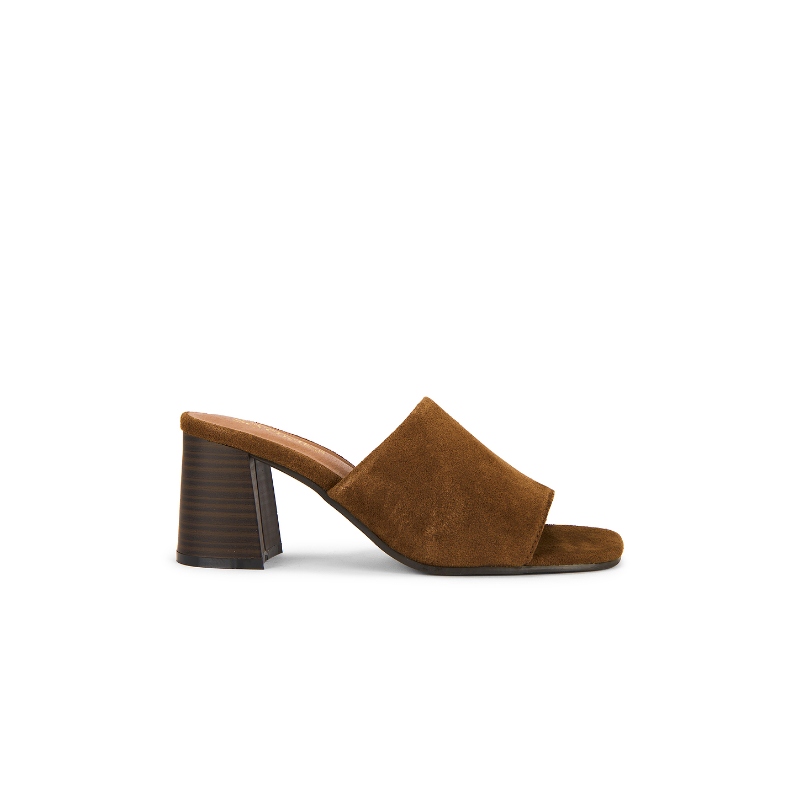 Seychelles 塞舌尔 Adapt Mule 棕色 女款REVOLVE小众新款