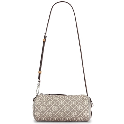 Tory Burch T Monogram Utility Cylinder BagREVOLVE小众新款