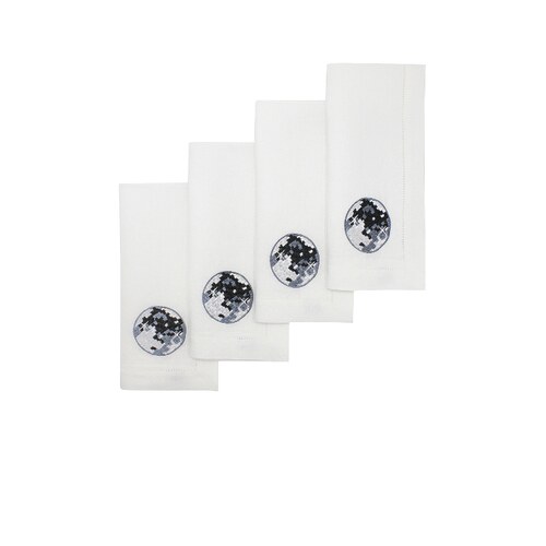 Chefanie Disco Ball Dinner Napkins Set Of 4revolve时尚小众新