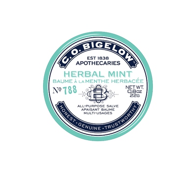 C.O. Bigelow Herbal Mint Salve Tin REVOLVE小众新款