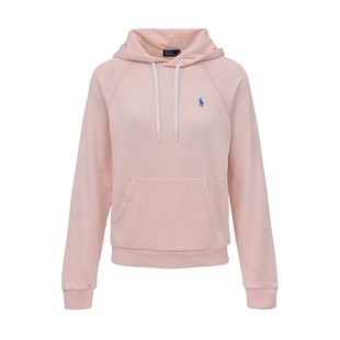 Ralph 拉夫劳伦 Polo Lauren 连帽衫 休闲粉色卫衣REVOLVE小众新款